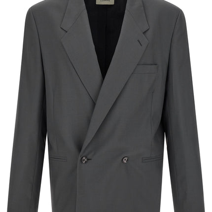 Lemaire Gray Polyester Blazer