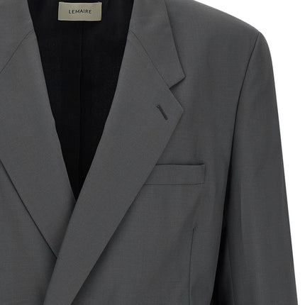 Lemaire Gray Polyester Blazer