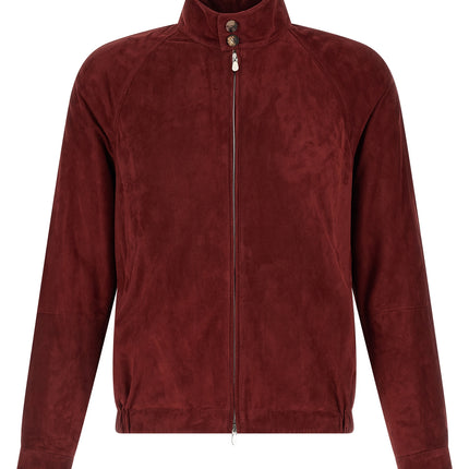 Brunello Cucinelli Multicolor Lamb Leather Leather Jacket