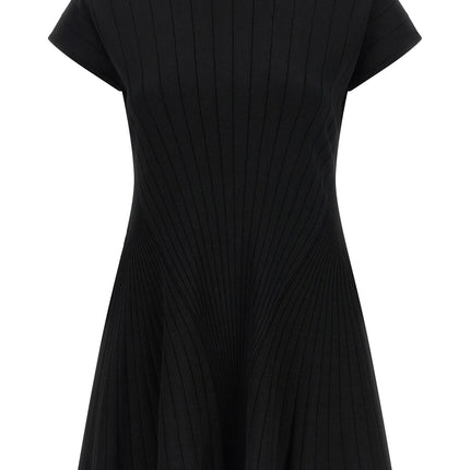Sportmax Black Viscose Short Dress