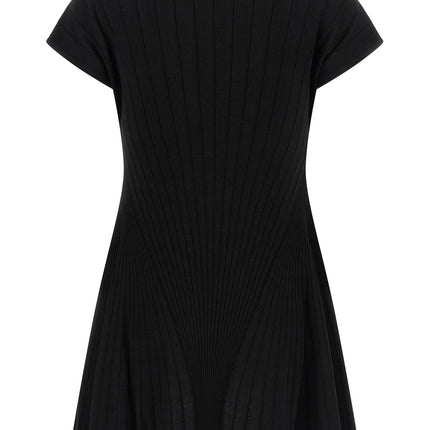Sportmax Black Viscose Short Dress
