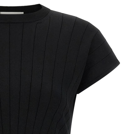 Sportmax Black Viscose Short Dress
