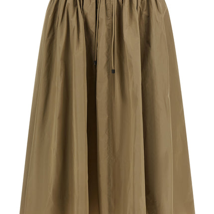 Max Mara Bicolor Polyester Midi Skirt