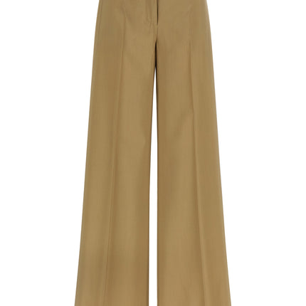 Max Mara Beige Virgin Wool Dress Pants
