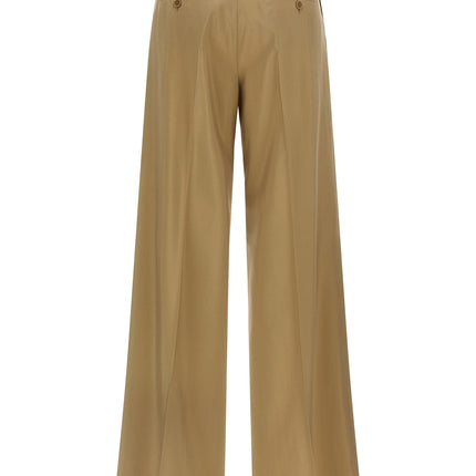 Max Mara Beige Virgin Wool Dress Pants