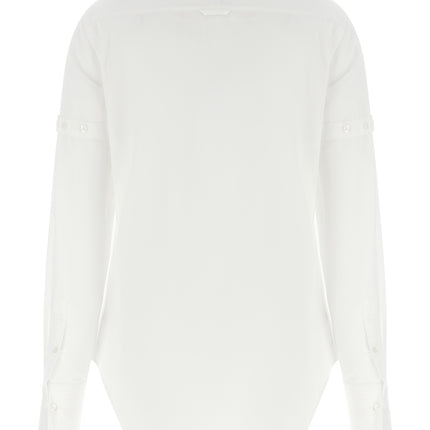 Thom Browne White Cotton Blouse