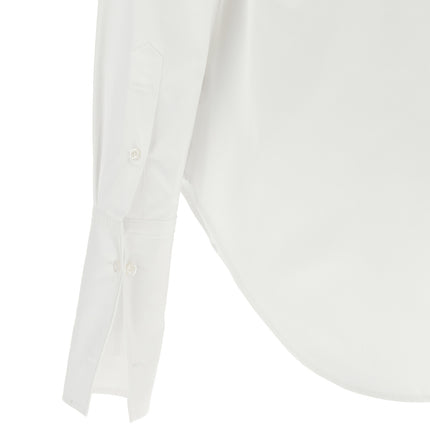 Thom Browne White Cotton Blouse