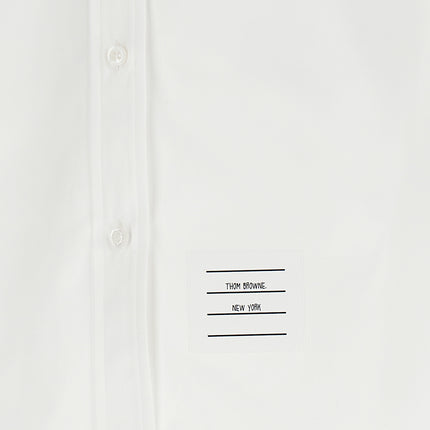 Thom Browne White Cotton Blouse