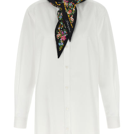 Dolce & Gabbana White Cotton Blouse