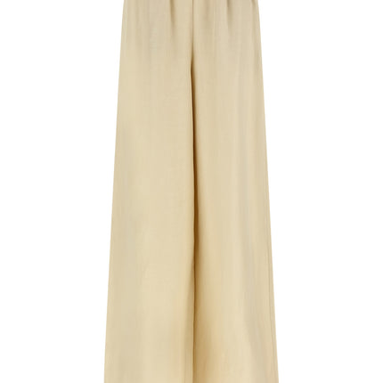 Max Mara Beige Linen Casual Pants
