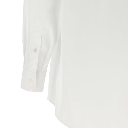 Dolce & Gabbana White Cotton Blouse