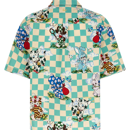 Kenzo Multicolor Cotton Blouse