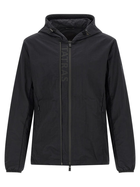 Tatras Black Nylon Shell Jacket