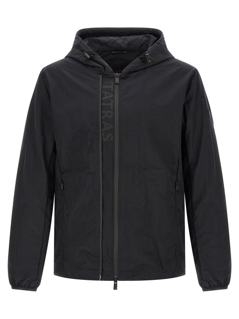 Tatras Blue Nylon Shell Jacket