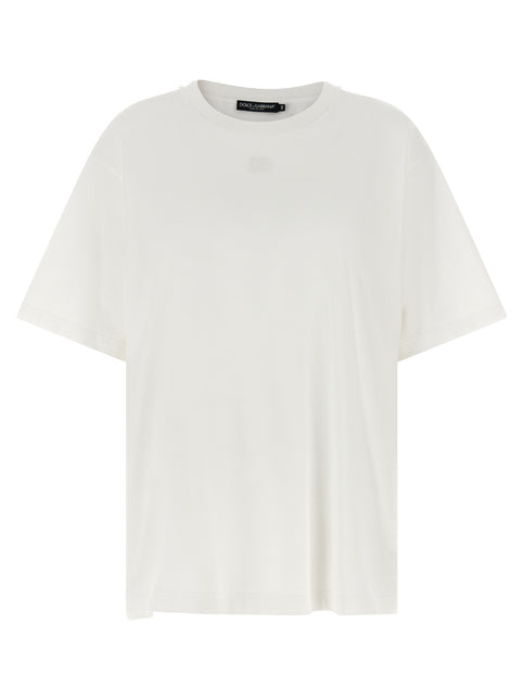 Dolce & Gabbana White Cotton T-Shirt