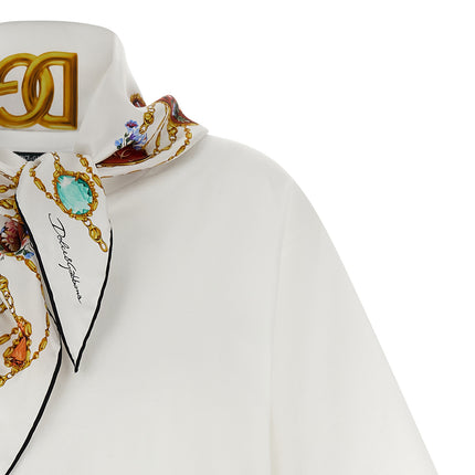 Dolce & Gabbana White Cotton T-Shirt
