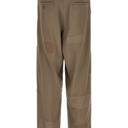Maison Mihara Yasuhiro Beige Wool Casual Pants