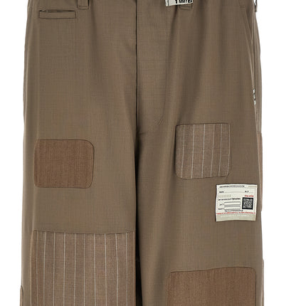 Maison Mihara Yasuhiro Beige Wool Casual Pants