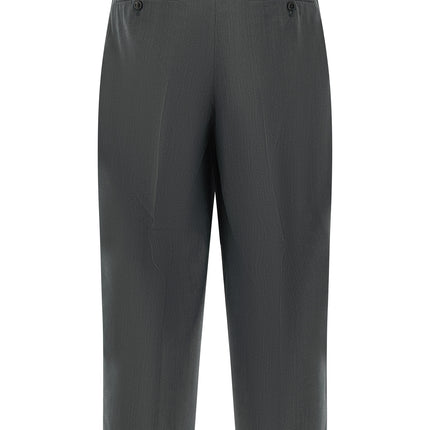 PT Torino Gray Virgin Wool Dress Pants