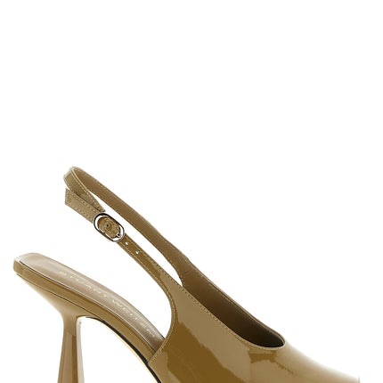 Stuart Weitzman Bicolor Polyethylene High Heel Pumps