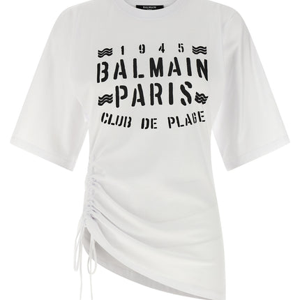 Balmain Bicolor Cotton T-Shirt