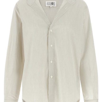 MM6 Maison Margiela Gray Cotton Blouse