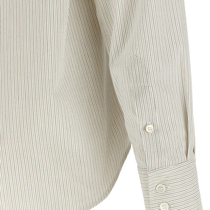 MM6 Maison Margiela Gray Cotton Blouse