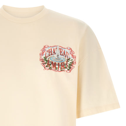 Amiri Beige Cotton T-Shirt