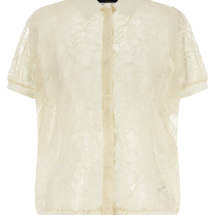 Fabiana Filippi Beige Silk Cardigan