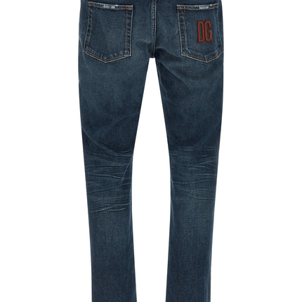 Dolce & Gabbana Blue Cotton Jeans Denim