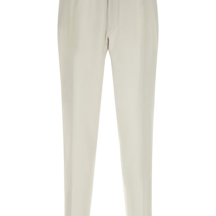 Dolce & Gabbana Beige Virgin Wool Dress Pants