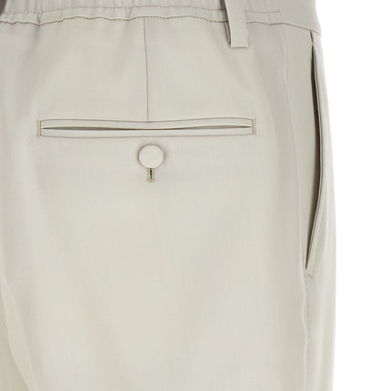 Dolce & Gabbana Beige Virgin Wool Dress Pants