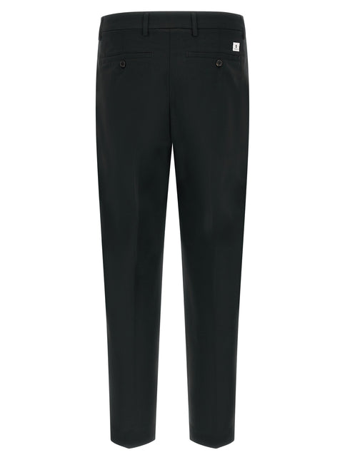 Department 5 Black Polyester Casual Pants