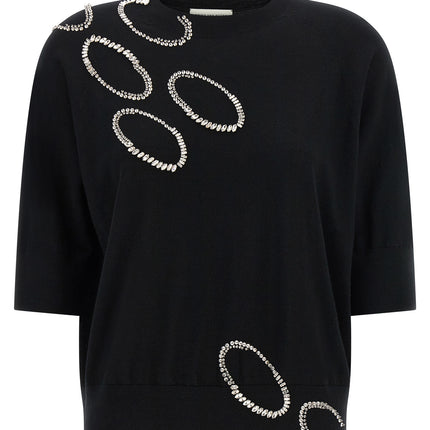 Dries Van Noten Black Merino Wool Cardigan