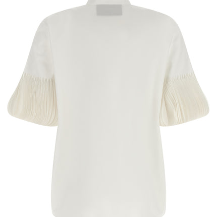 Valentino Garavani White Cotton Blouse