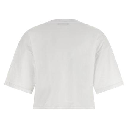 Balmain White Cotton T-Shirt
