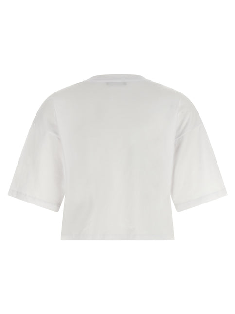 Balmain White Cotton T-Shirt