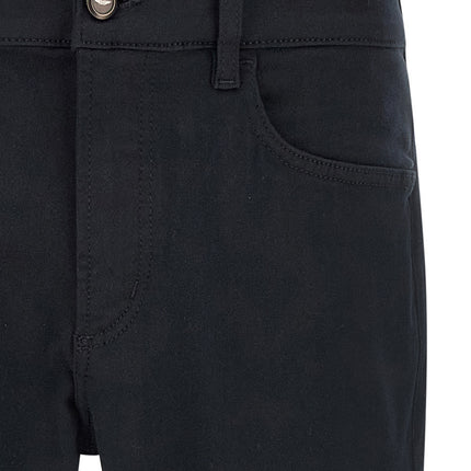 Hugo Boss Blue Polyester Straight-Leg Jeans
