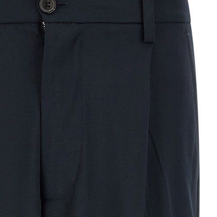 Department 5 Blue Polyester Casual Pants