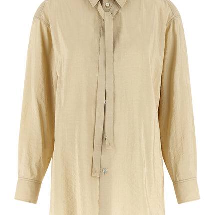 Lemaire Beige Silk Blouse