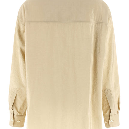 Lemaire Beige Silk Blouse