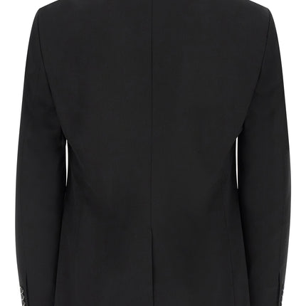 Dolce & Gabbana Black Virgin Wool Blazer