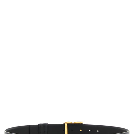 Dolce & Gabbana Black Calfskin Regular Belt