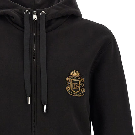 Dolce & Gabbana Black Cotton Sweatshirt
