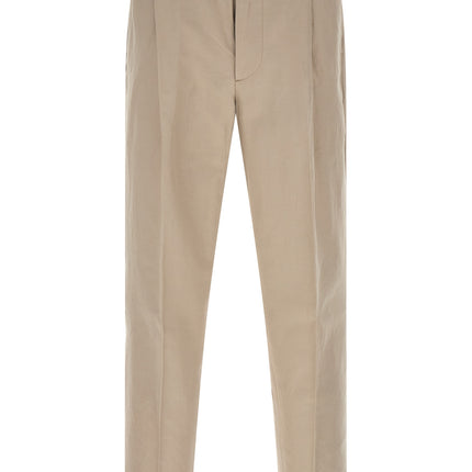 Department 5 Beige Cotton Casual Pants