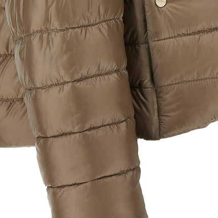 Herno Brown Polyamide Full-Length Jacket