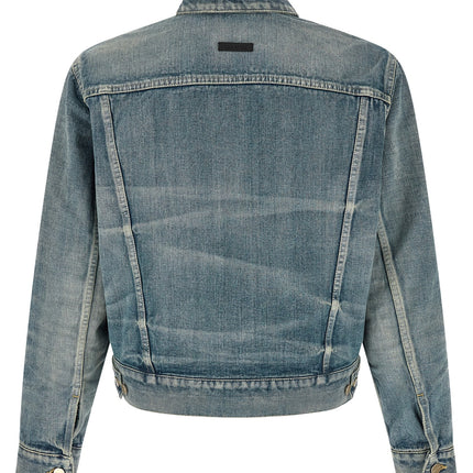 Fear Of God Blue Cotton Denim Jacket
