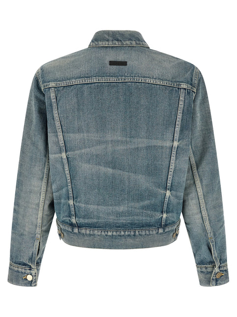 Fear Of God Blue Cotton Denim Jacket