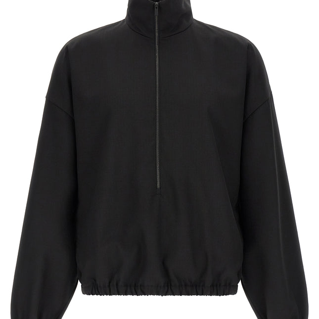 Fear Of God Black Virgin Wool Sweatshirt