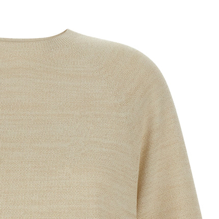 Fabiana Filippi Gold Cotton Cardigan